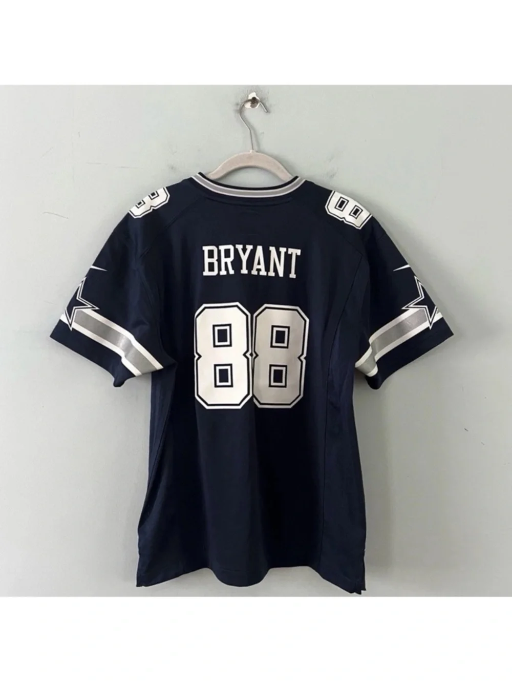 Dallas Cowboys Dez Bryant‎ NFL Nike Navy Blue Youth Game Football Jersey